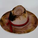 Kapelusz z czachą - ręcznie robiona fedora z filcu (58-59 cm)