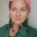 Kolorowy turban etno-orient Ruda Klara - milutki, uniwersalny