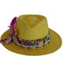 kapelusz kapelusze panama żółty