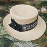 fascynatory panamski kapelusz kanotier M