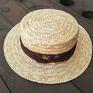 handmade kapelusze kapelusz kanotier