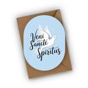 Kartka na bierzmowanie - veni sancte spiritus