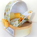 Kartka pamiątka Chrztu Świętego, Pudełko dla dziewczynki, Box