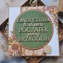 Kartka z okazji przejścia na emeryturę (w pudełku)