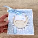 Kartka na urodziny roczek babyshower