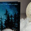 Zestaw kartek świątecznych, 4 kartki zabawne i poważne, piękne i humorystyczne życzenia