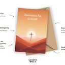 Kartka wielkanocna - Zmartwychwstał Pan, Alleluja!