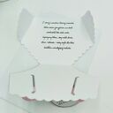 Kartka gratulacyjna na narodziny - Mini Pampers w stylu shabby chic