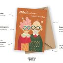 Kartka na Dzień Babci i Dziadka - miłość ma twarz babci i dziadka