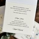 Elegancka kartka na Chrzest Święty chłopca - personalizowana pamiątka