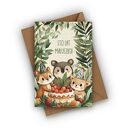 Kartka urodzinowa dla dziecka - sto lat maluszku