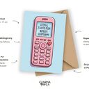 Kartka walentynkowa - dziękuję, że jesteś moim numerem alarmowym
