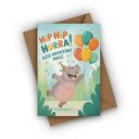 Kartka urodzinowa dla dziecka - hip hurra! Dziś urodziny masz