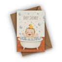 Kartka z okazji narodzin dziecka - baby shower