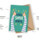 Kartka okolicznościowa - Robisz super robotę!