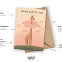 Kartka urodzinowa dla dziecka - Zawsze mierz wysoko