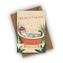 Kartka urodzinowa - relax - to twój dzień