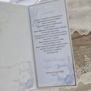 Kartka komunijna w pudełku dla chłopca z życzeniami