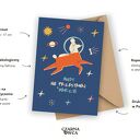 Kartka urodzinowa - Nigdy nie przestawaj marzyć