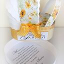 Kartka pamiątka Chrztu Świętego, Pudełko dla dziewczynki, Box