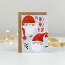 Kartka świąteczna Bożonarodzeniowa z Mikołajem „Ho Ho Ho!”