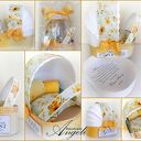 Kartka pamiątka Chrztu Świętego, Pudełko dla dziewczynki, Box