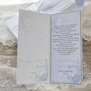 Kartka komunijna w pudełku dla chłopca z życzeniami