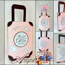 modne kartki kartka na osiemnastkę walizka na 18 urodziny box