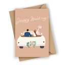 Kartka ślubna - happy wedding