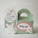 Pudełeczko na upominek pieniężny - scrapbooking