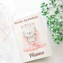 Kartka na Dzień Matki 'Bardzo Cię kocham, Mamo' - rękodzieło z kotkami