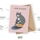 Kartka na parapetówkę „Ciasne, ale własne”