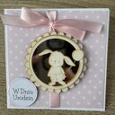 Kartka na urodziny roczek babyshower