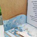 Elegancka kartka scrapbooking „Dla Ciebie” z pudełkiem na imieniny lub urodziny