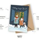Kartka świąteczna - Odkryj magię świąt