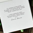 Elegancka kartka urodzinowa z dowolną cyfrą - personalizowana