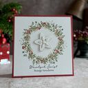 Personalizowana kartka na Boże Narodzenie BN 23B - 14x14 cm