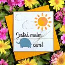 Jesteś moim SŁOŃcem - urocza kartka dla słoneczka - NEW