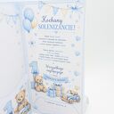 Kartka na Roczek dla chłopca z pudełkiem - DL handmade