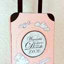 modne kartki bos słodyczy walizka na 18 urodziny box