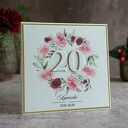 Personalizowana kartka na 20 urodziny BH 21a - elegancka pamiątka