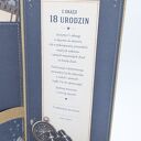 Kartka na 18 urodziny w pudełku z okienkiem - DL handmade
