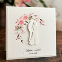 Elegancka kartka ślubna w ozdobnej kopercie, WP17a