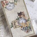 Kartka Best Wishes w stylu steampunk - elegancki prezent na urodziny