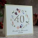 Personalizowana kartka na 40 urodziny, BH 70a