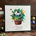 Elegancka kartka urodzinowa dla mężczyzny z personalizacją / BE HAPPY! BH