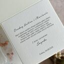 Elegancka, ręcznie robiona kartka ślubna w ozdobnej kopercie WP 56 (personalizowana)