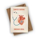 Kartka okolicznościowa - zawsze słuchaj swojego serca