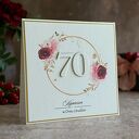 Personalizowana kartka na 70 urodziny, BH 50a