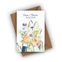 Personalizowana kartka ślubna dla młodej pary